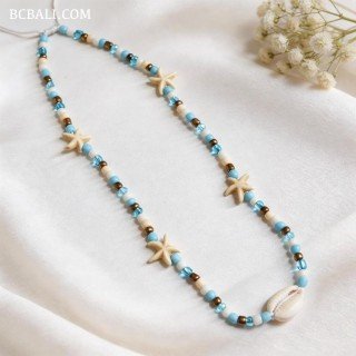 Wholesale Beads Necklace With Sea Shell